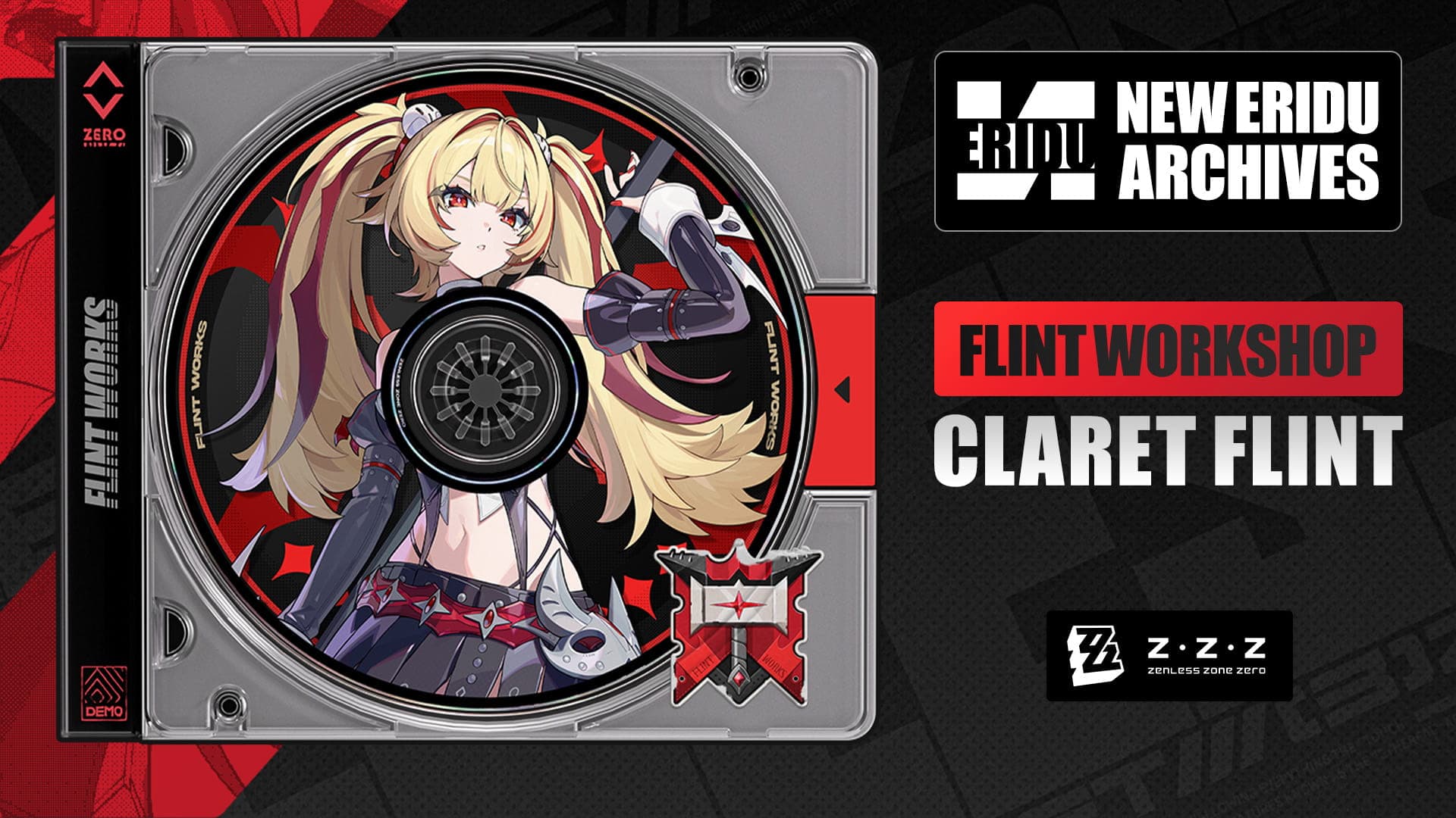 Claret Flint official Agent Record key art