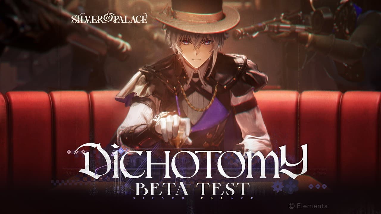 Frame from the official Dichotomy Beta Test Trailer, Black Knights' Tango, published on the Silver Palace YouTube channel